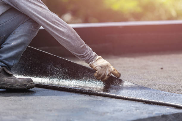 Professional Vapor Barrier Installation technician working in Milford Center, OH